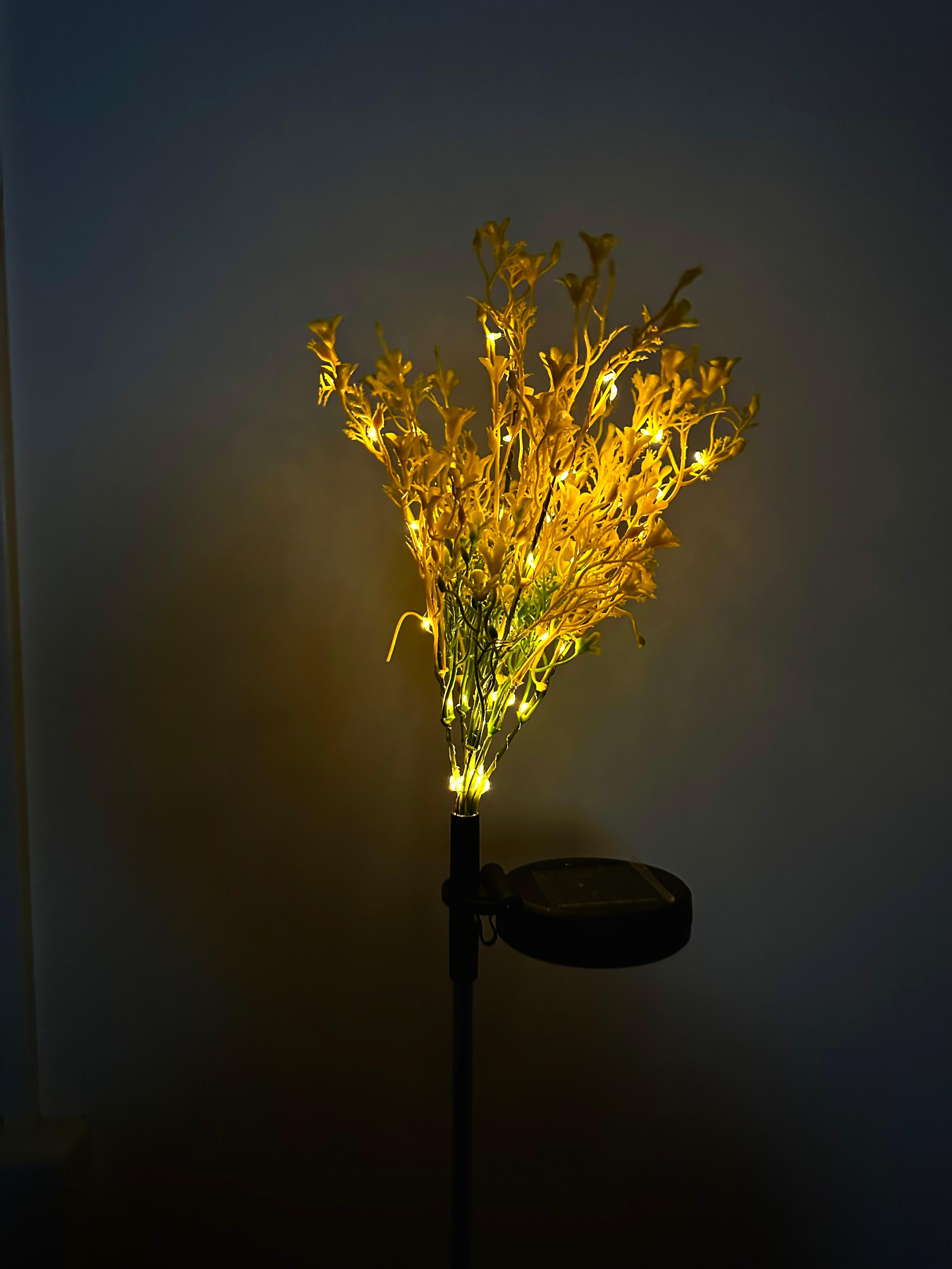 Flor de Jardín Solar